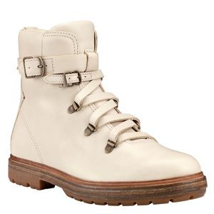 Timberland Riley Flair Leather White Hiker Boot 7